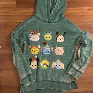 Disney Tsum Tsum holiday hoodie girls 7/8 (M)